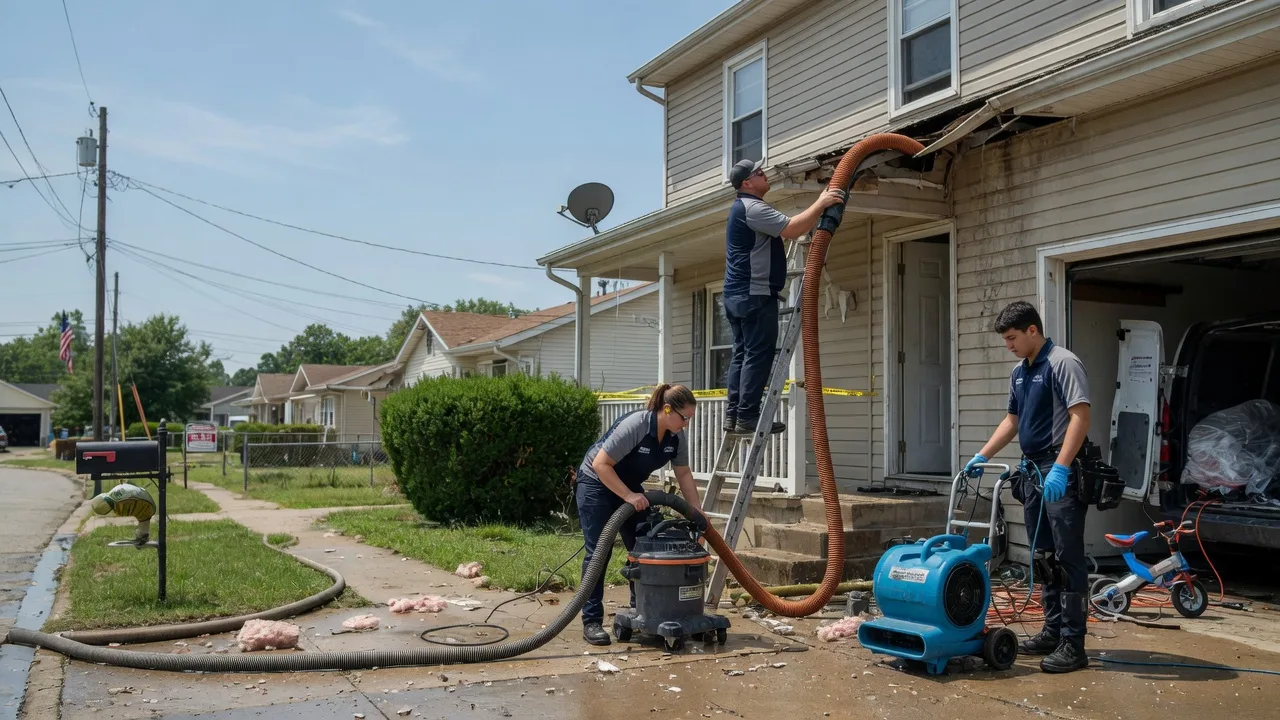 Water Damage Restoration in Genoa, WV near me